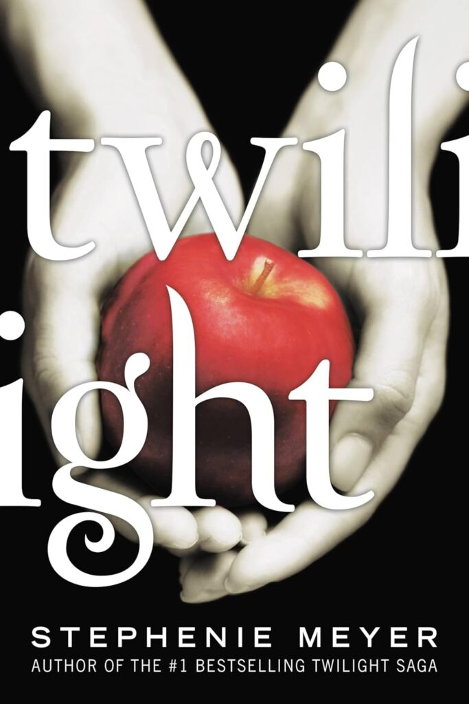 The book cover of Twilight by Stephenie Meyer