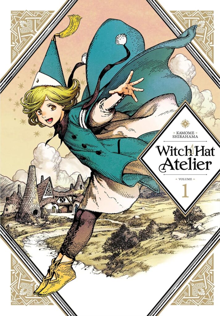 The book cover of Witch Hat Atelier, volume 1 by Kamome Shirahama